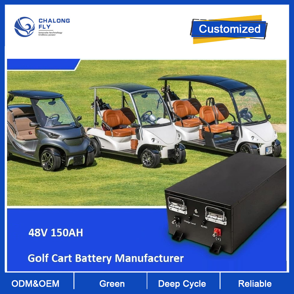 CLF OEM ODM 48V 36V 150AH LiFePO4 Литийные аккумуляторы с CAN RS485 AGV RGV Гольф-коляска Робот Мотоциклы Скутер Автомобиль