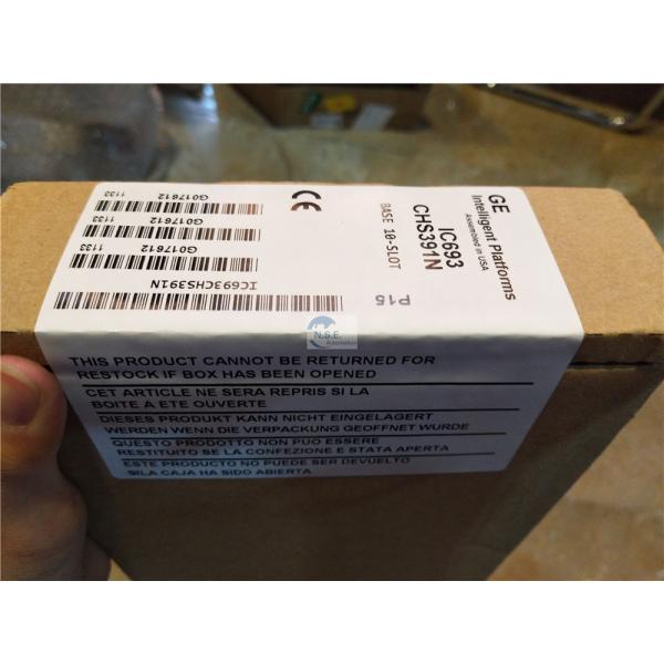 General Electric IC693CHS391 10-Slot Modular CPU Baseplate General Electric IC693CHS391