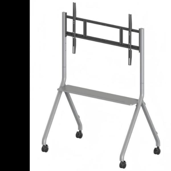 Mobile Stand Mobile TV Cart for Interactive displays Smart TV fit for size 65-86 inch