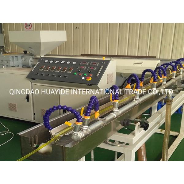 Durable PVC Fibre Reinforced Pipe Extrusion Molding Machine with Twin-Screw Design