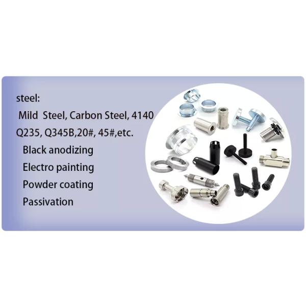 Productos de metal de acero inoxidables de aluminio de torneado de las piezas del CNC