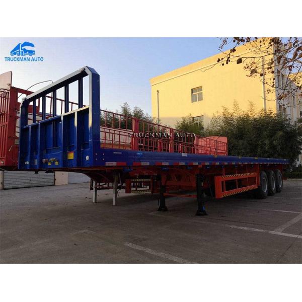 40 Tons High Strength Steel Container Semi Trailer FUWA Axle