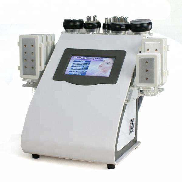 High quality 8 Pads Diode Lipo Laser LLLT Ultrasonic 40K Cavitation Slimming Vacuum RF Cellulite Weight Loss Machine