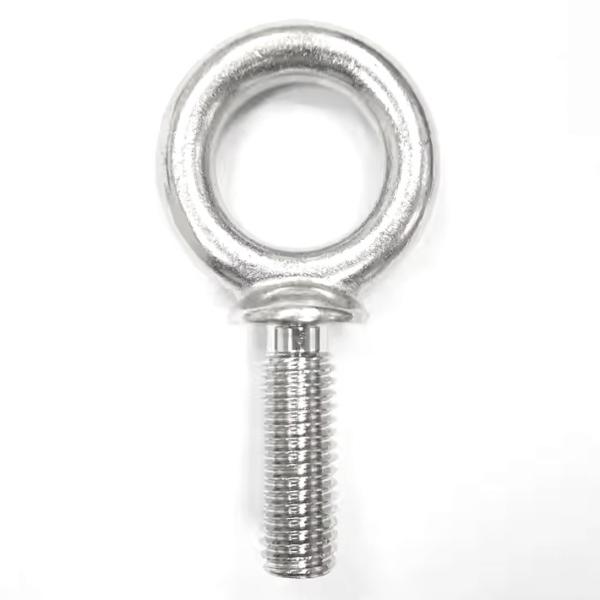 Plain Finish Eye Bolt Stainless Steel 304/316 for Heavy-Duty and Long-Lasting Rigging