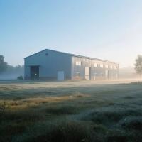 Pre-engineered Steel Structure Warehouse Q355B Q235B Frame