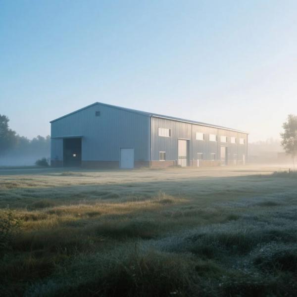 Pre-engineered Steel Structure Warehouse Q355B Q235B Frame