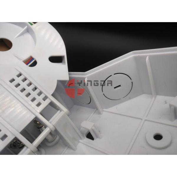 Переходники и отрезки провода портов СК/АПК терминальной коробки 12 оптического волокна ДИН пластиковые