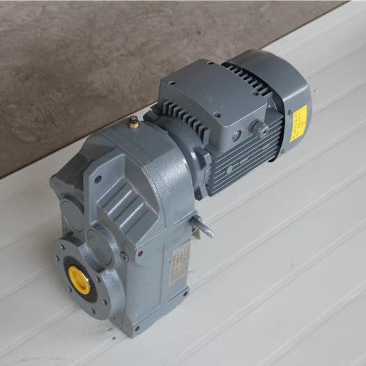 F Series 10hp Helical Gear Reducer AC Electrical Motors Speed Reducer With IEC Flange