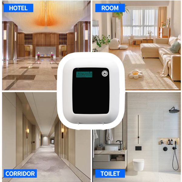 Portable APP Controlled Bluetooth Aroma Diffuser With Cold Air Diffusion Small Air Diffuser