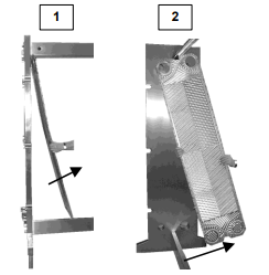 центр size870*122mm набивкой толщины 4.4mm Фишер E-18 теплообменного аппарата плиты