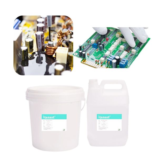 High Transparency Epoxy Potting Compound For Electronics 2:1 Self-Leveling AB Glue, Ideal For LED Modules, Sensitive Components & High Voltage Insulation