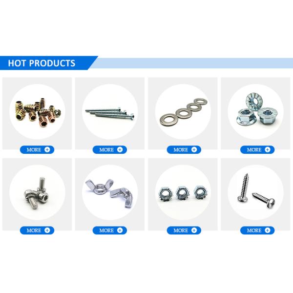 zinc plated Metal Screw Fasteners , IFI hexagon socket head cap screws