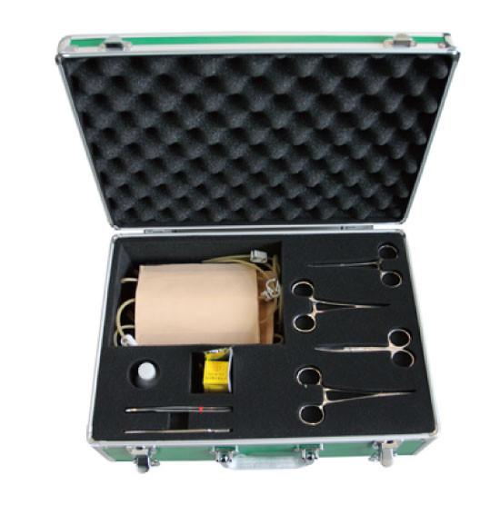 Surgical skills training vascular Ligation kit for skin incision , knotting , ligation