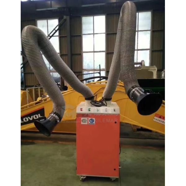 1000 - 1500m3/H Welding Smoke Extractor Particles Commercial Dust Collector