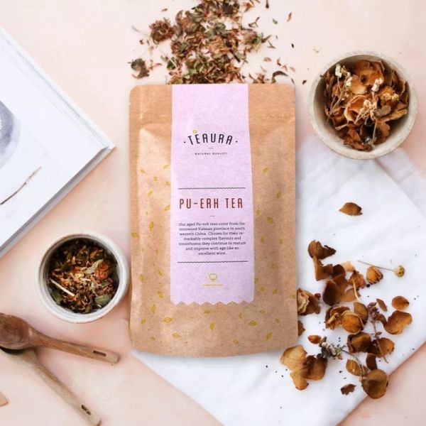 Eco Tea Packaging Pouch Flexible Design Compostable Tea Packaging