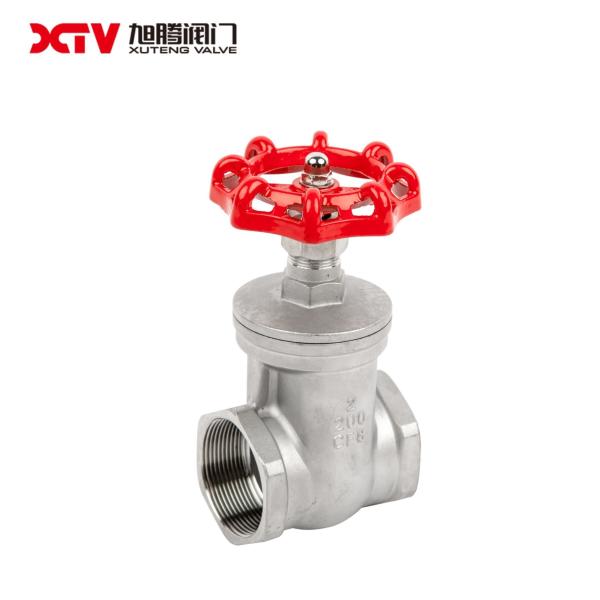 1500wog Inside Screw Stem CF8/CF8m Gate Valve by Gland Packing 180.000kg Gross Weight