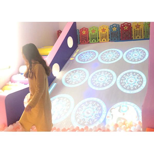 220V Interactive Floor Projector Slide 30 Games Infrared Detector with 1 Camera
