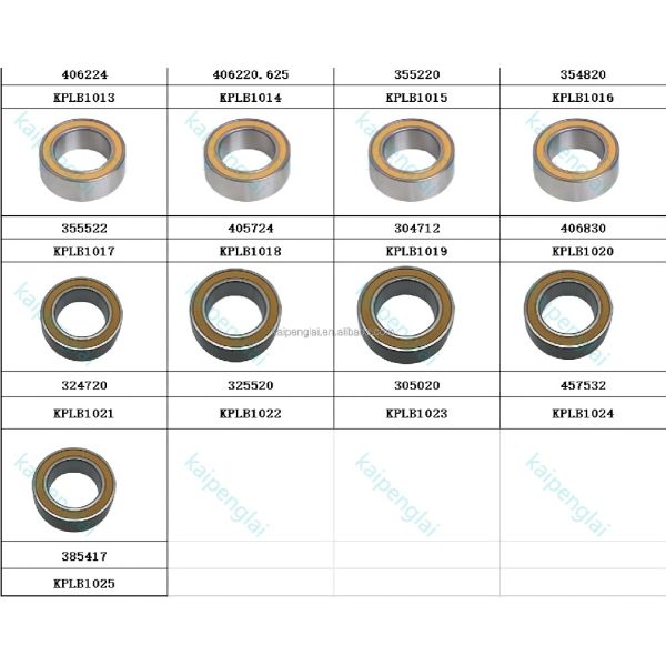 KPL New AC Compressor Release Bearing 35*52*12mm for Car Air Conditioning Parts 355212 B1007