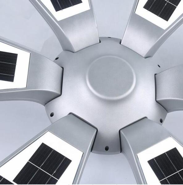 Die Casting Aluminum LED Outdoor Garden Solar Light All In One Street Light 48W 96W For Courtyards