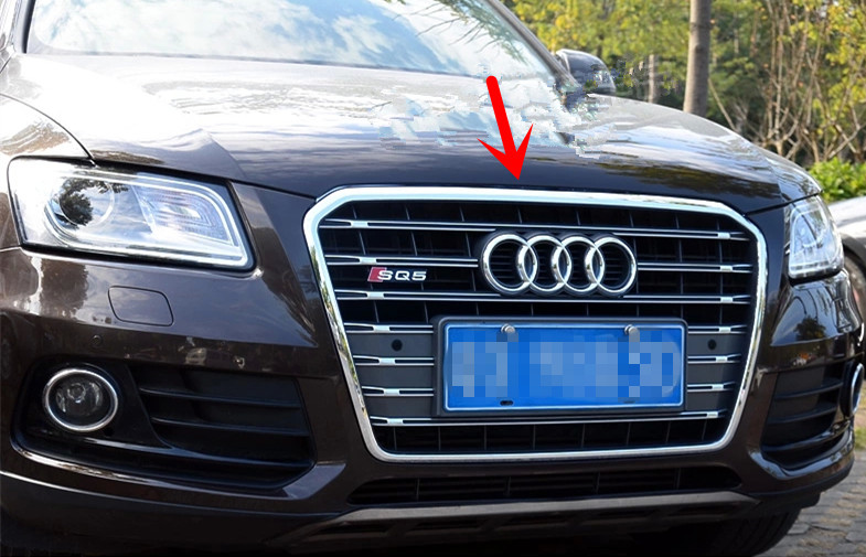 Модифицированная передняя авторешетка для Audi Q5 2013 SQ5 Style Chrome Grille