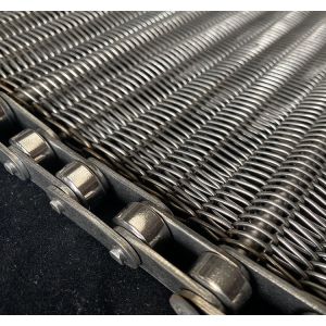 Food Grade Metal Spiral Chain Carbon Steel Stainless Steel 304 316 201 Conveyor Belt Heat Resistant for Freezing