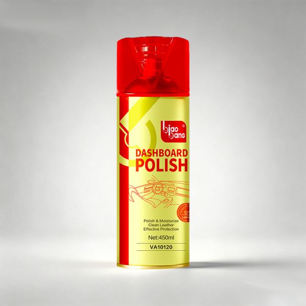 450ml Lemon Scented Dashboard Polish for Multi-Surface Protection and Interior Shine