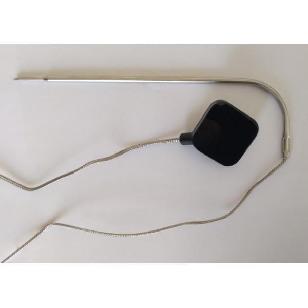 SS Mesh Cable Bluetooth BBQ Meat Thermometer , Grill Probe Thermometer Heat Resistant
