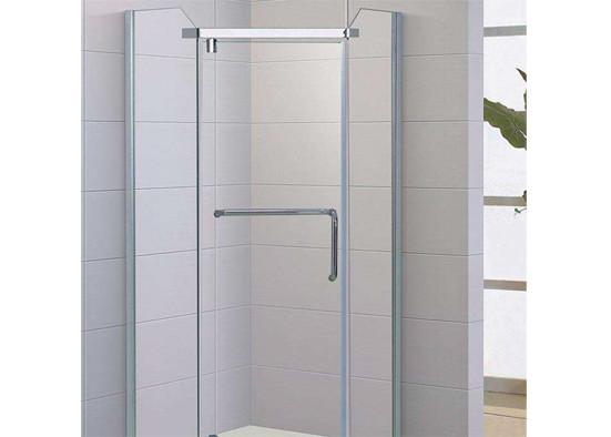 Customized Shower Bath Enclosures Glass , Laminated Tempered Glass For Shower Door