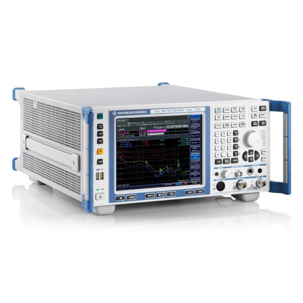 Rohde And Schwarz ESR EMI Test Receiver with 10 Hz to 26.5 GHz Frequency and 40 MHz Bandwidth for Real-time Spectrum Analysis