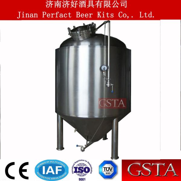 Équipement de brassage de bière en acier inoxydable à épaisseur d'isolation de