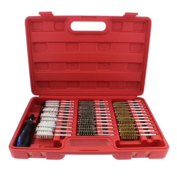 38 Pcs Tubo de cobre Tubo de limpeza de remoção de ferrugem Polir e borracha de limpeza de tubos de aço inoxidável