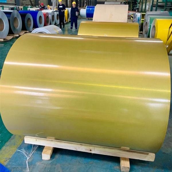 Single-Coated And Double Drying Color Coated Aluminum Coil Coating 1050 H14 1060 H24 3003 5083 6061 T6 Grain Painting Aluminum Coil Prepainted Color Coated Aluminum Coil