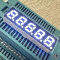 5 dígitos 7 mm 7 segmentos de pantalla LED Anodo común Ultra Brillante Blanco para el convertidor de frecuencia