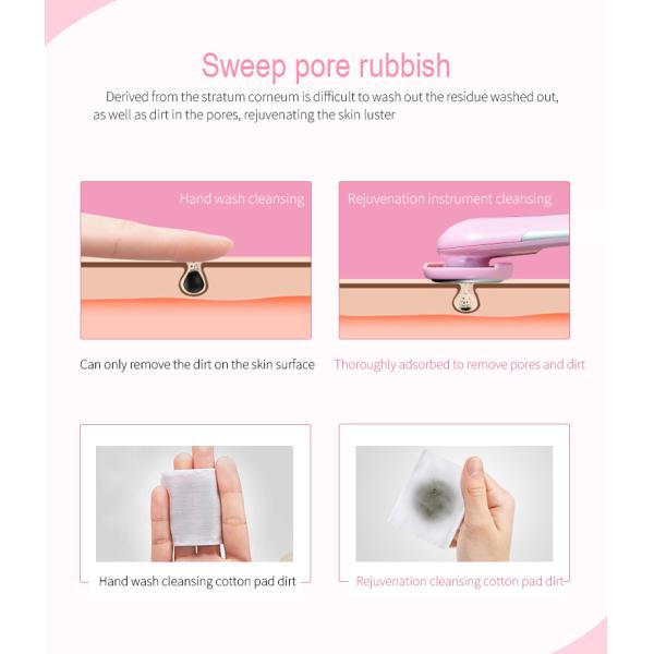 Galvanic Vibrating Face Massage Device Skin Tightening Tools Safety