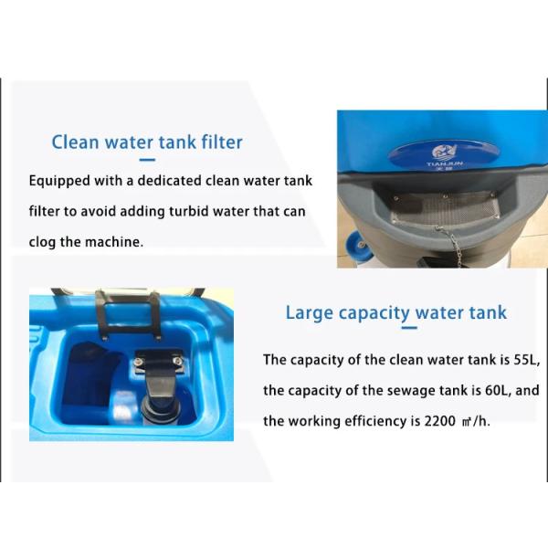 Высокоэффективная коммерческая электрическая машина для очистки керамической плитки