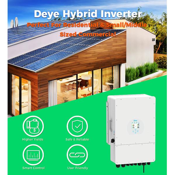 Гибридный инвертор высокого напряжения Deye 12 кВт SUN-12K-SG04LP3-EU Off On Grid