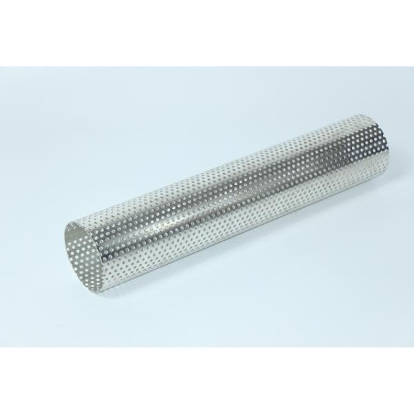 Tubo de filtro perforado de acero inoxidable 304 316L para filtración industrial