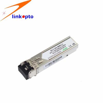 Module GLC-SX-MMD 1.25G SFP millimètre 850nm 550m LC duplex de SFP d'Ethernet