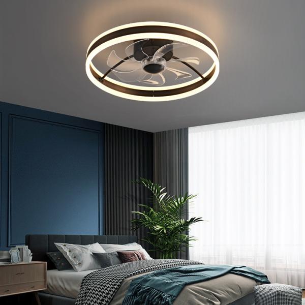 Manufactory Simple Indoor Fan Light Energy Saving Decorative Ceiling Fans With Lights For Living Room