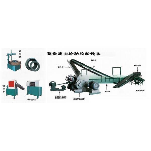 16000KG Waste Tire Recycling Rubber Powder Production Plant for Recycling Efficiency