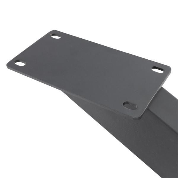 X-Design Metal Table Base with Customized Finish Painting Powder Coat or Galvanized