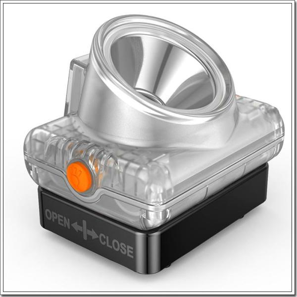 Lámpara minera inalámbrica KL6LMB 20000 Lux LED para casco, IP67 a prueba de agua, 8-12 horas de autonomía para minería subterránea