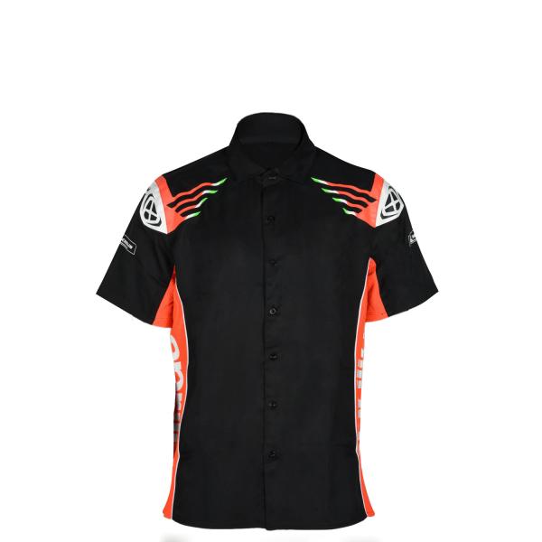 Camisetas de corrida de manga curta masculina de verão para desportos off-road