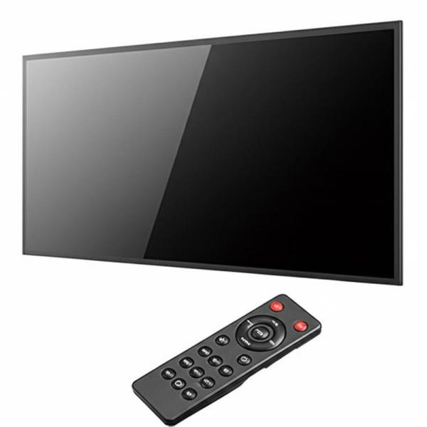 1920*1080 Wall Mounted Screen Display with Remote Control Switch and Startup Shutdown