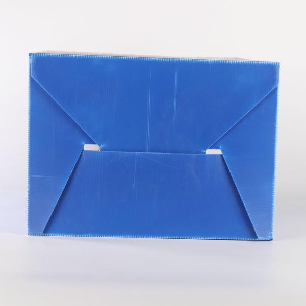 Blue Folding Carton Boxes Versatile Corrugated Packaging Boxes Recyclable