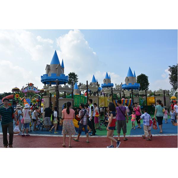 CE Certificated Outdoor Playground Slide Outdoor Children Park Plastic Slide