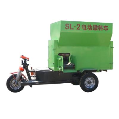Agricultural Farm Manure Spreader with Long Service Life 72V Electric Power for Organic Fertilizer Spreading