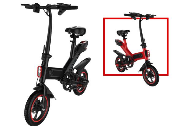 Portable Lightweight Electric Bicycle , Compact Electric Bike Long Service Life