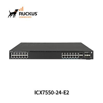 Commutateur Ruckus Icx7550-24-E2 avancé avec 24 ports pour une connectivité transparente