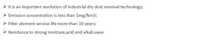 Durable Sintered Plate Dust Collector Compact Dust Collection Equipment With 99.999% Efficiency,